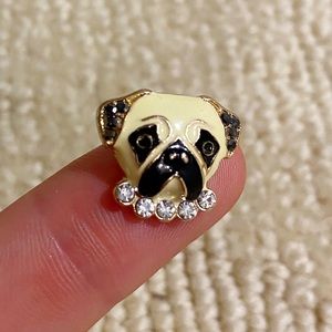 Adorable PUG dog earrings